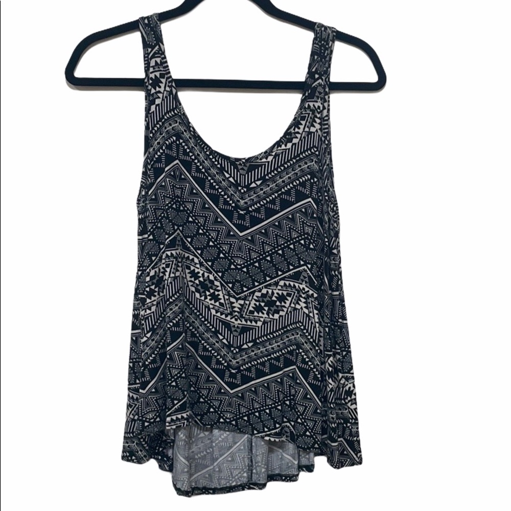 See-You-Monday Geometric Tank Top